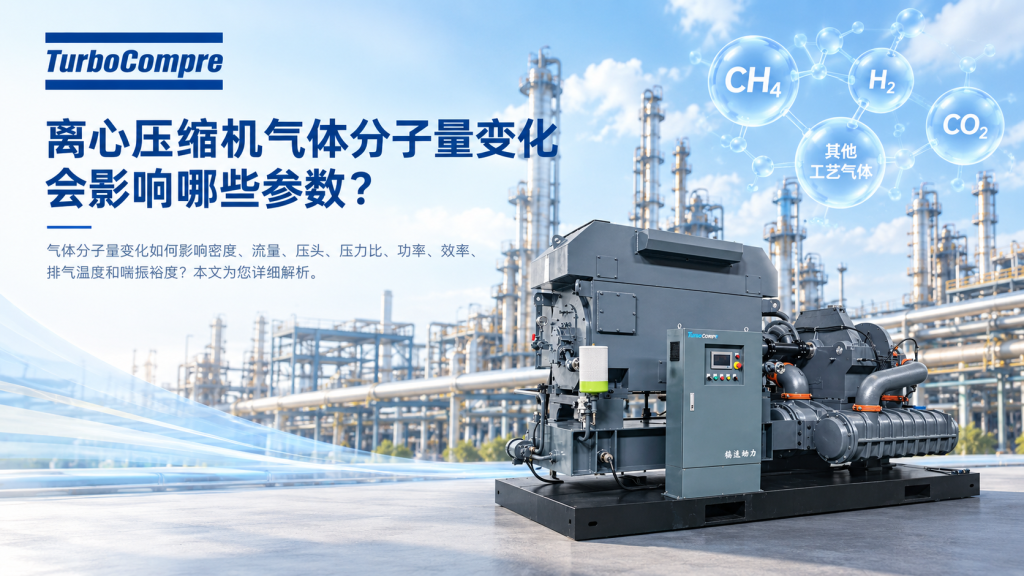 离心压缩机气体分子量变化